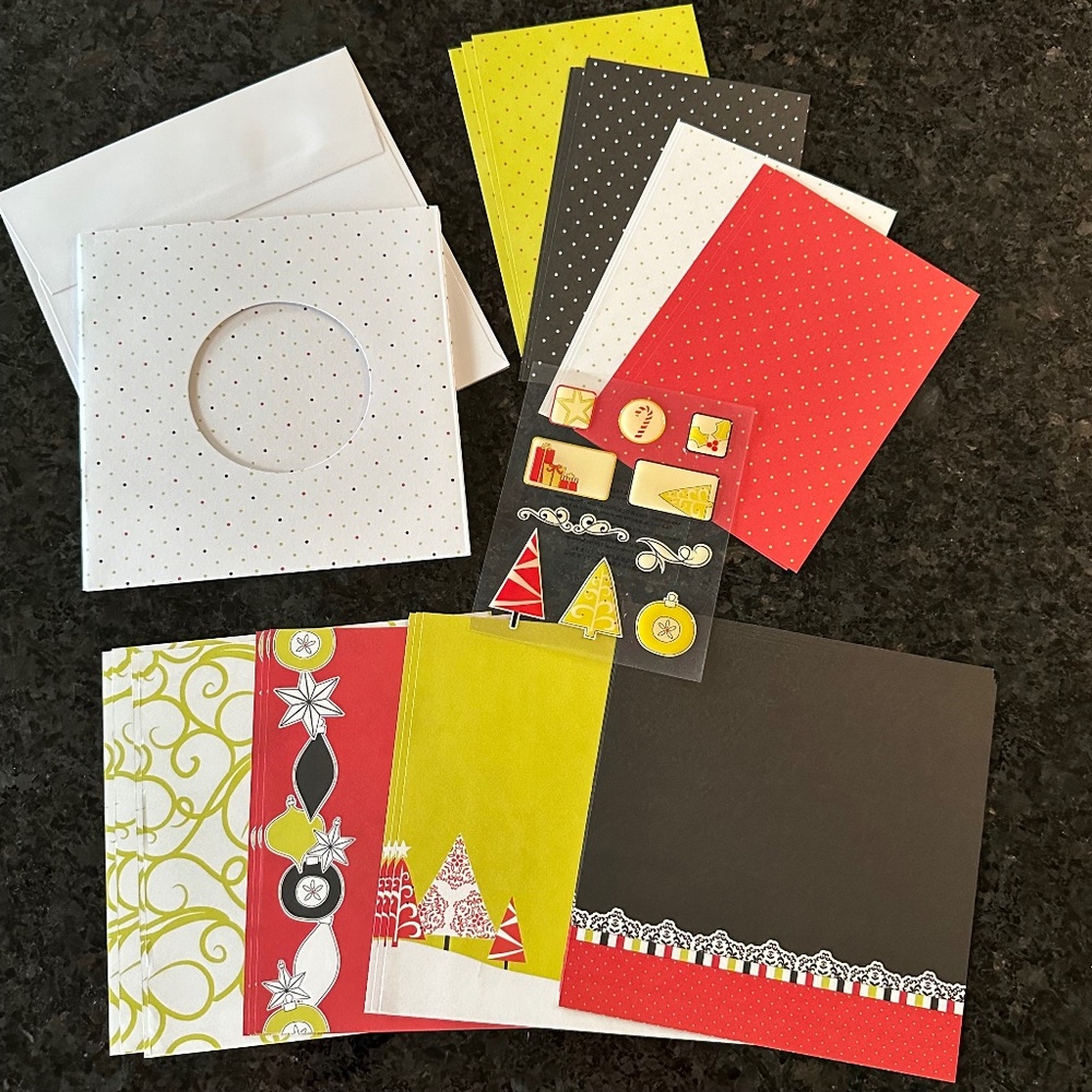 NEW Creative Memories Paper Sticker Album Kit Merry & Bright